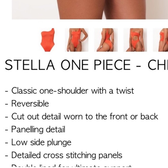 Sommer Swim Reversible Stella One Piece Chile - Picture 4 of 4